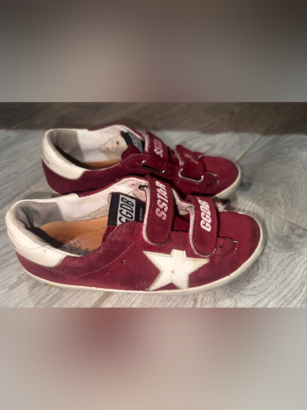 Golden Goose Old School Suede Double Foxing Sneakers